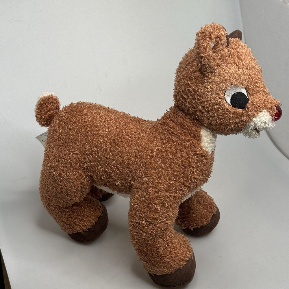 Build A Bear Rudolph Red Nosed Reindeer Plush 2014 EUC - Picture 14 of 15